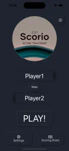 Scorio -Wrist Scoreboard screenshot #1 for iPhone