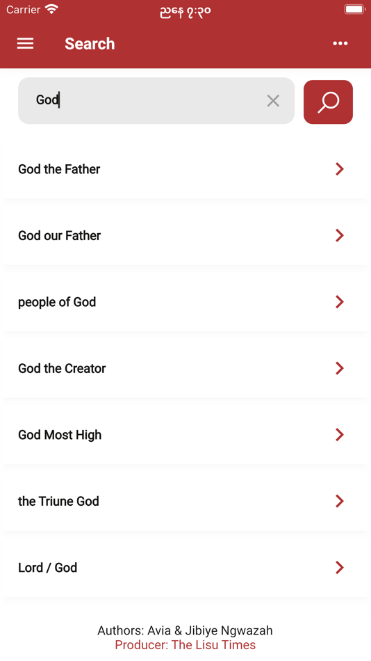 #5. Lisu English Dictionary (iOS) Podle: Ahdee Jay