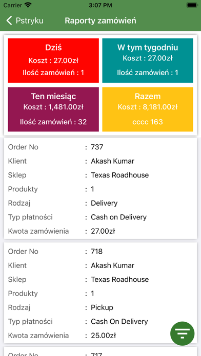 Pstryku.pl- Restauracja Screenshot