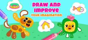 Drawing Pad Kids Toddler Games screenshot #1 for iPhone