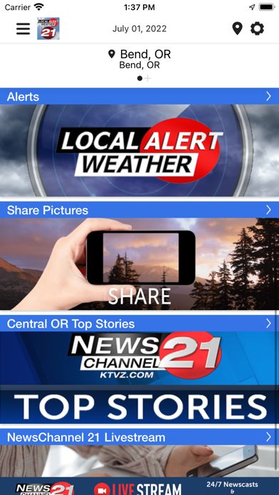 KTVZ Local Alert Weather Appのおすすめ画像2