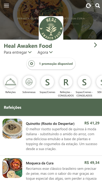 Heal Awaken Food Screenshot