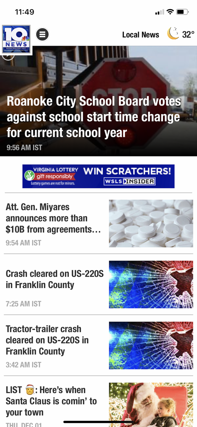 WSLS 10 News - Roanoke