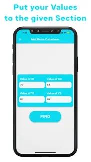 midpoint calculator app iphone screenshot 2