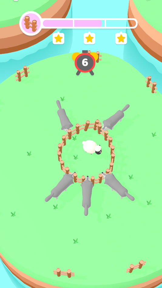 #4. Save the Sheep 3D (iOS) 由: MondayOFF