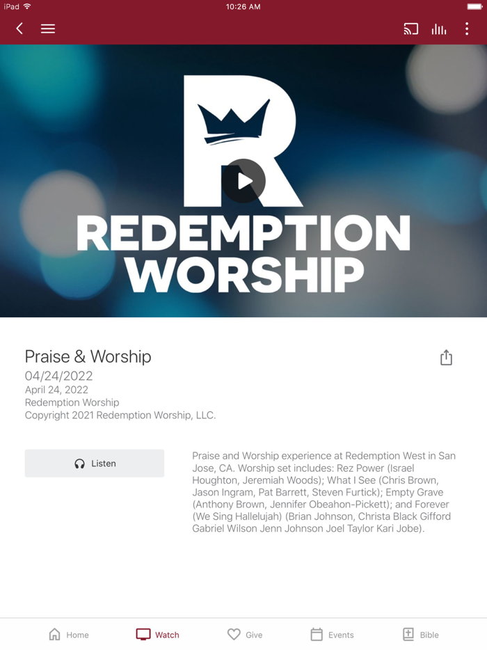 myRedemption app
