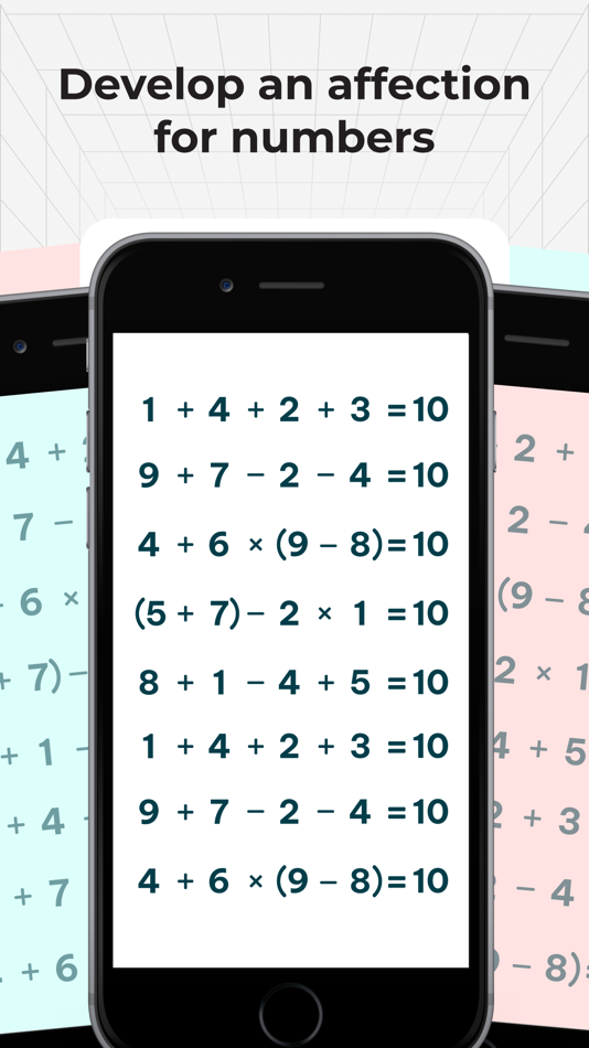 #7. 4 Numbers: Solve to 10 Quest (iOS) 由: Trang Phi Thi