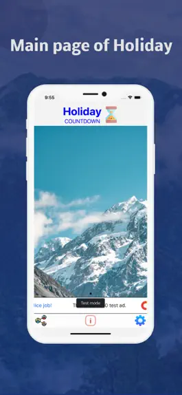 Game screenshot Holiday Countdown Timer mod apk