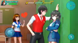 anime girl high school life iphone screenshot 2