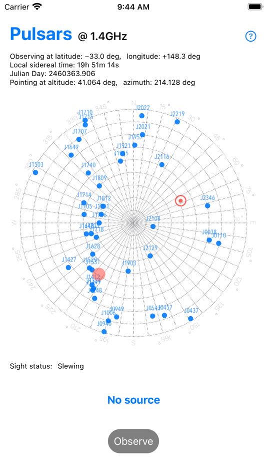 #1. Radio Pulsars (iOS) 由: 萌 于