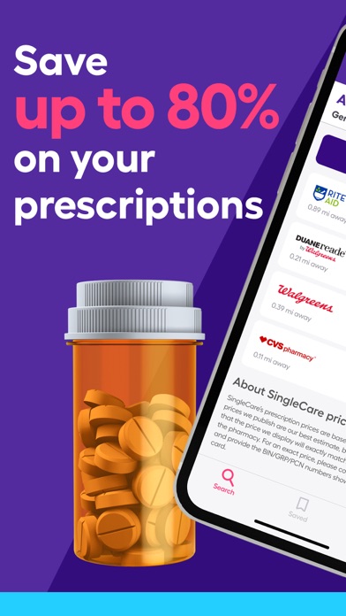 SingleCare Rx Pharmacy Coupons Screenshot