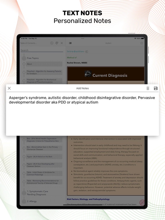 Conn's Current Therapy iPad screenshot 9 - Medical app