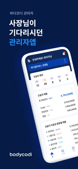 Game screenshot 바디코디 관리자 mod apk