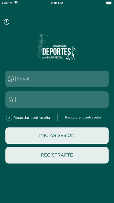 Screenshot #1 pour Deportes Ayto. Bolaños de CVA