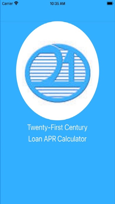 21st Century APR Calculator Screenshot