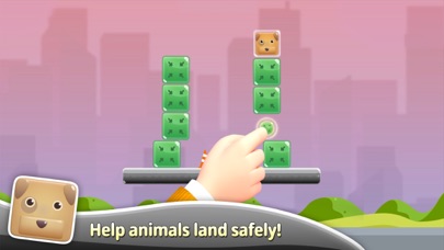 Animal Landing - Puzzle&Crush Screenshot