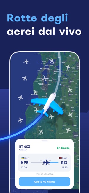 Navigatore di volo e radar su App Store