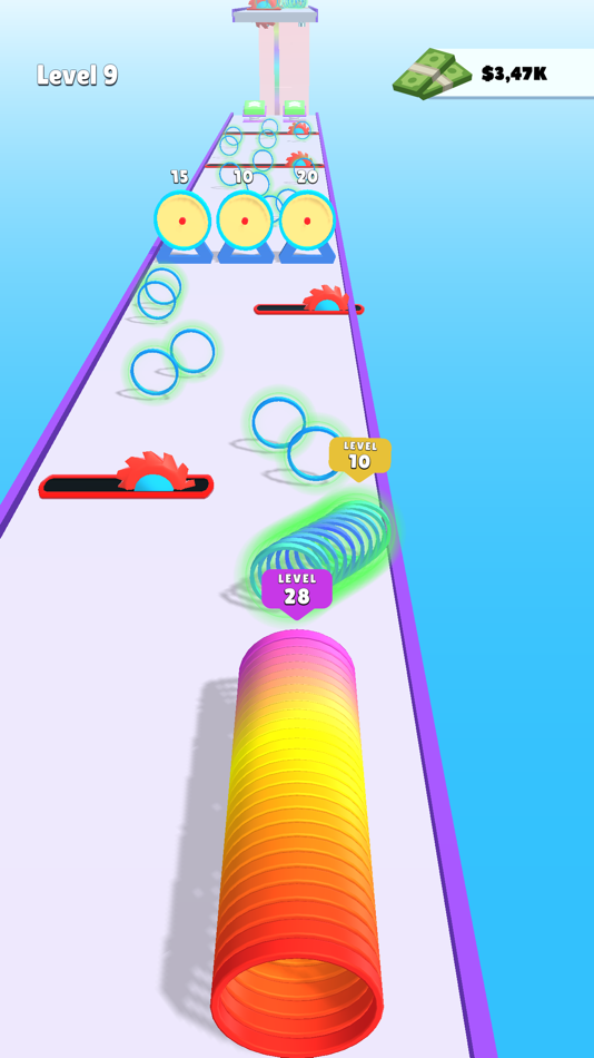 #8. Circle Stack Run (iOS) 由: Aden Games