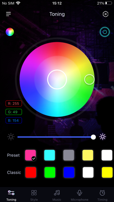 Rhythmlightcontrol Screenshot
