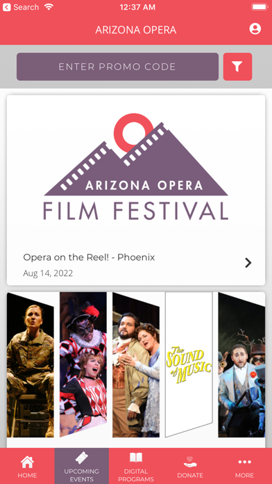 Arizona Opera Screenshot
