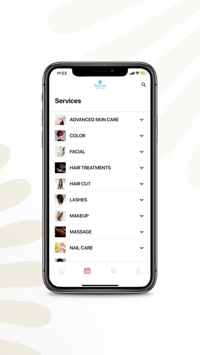 Haven Salon + Spa Screenshot