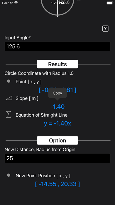 Circle Coordinate Calculator screenshot 5