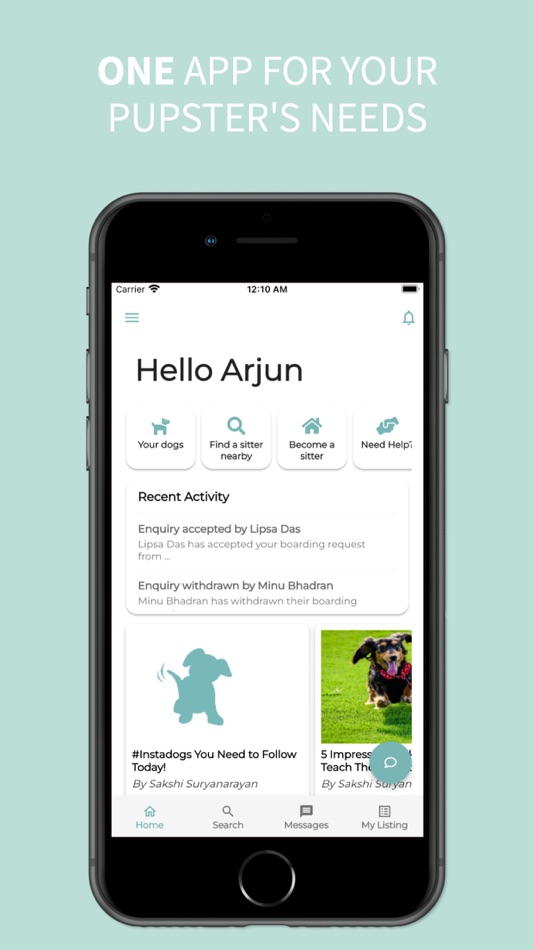 #3. Waggle - Everything Doggo (iOS) 由: Arjun Mathai