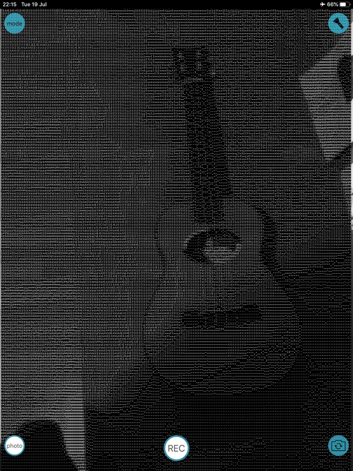 ASCII Camera Art filters