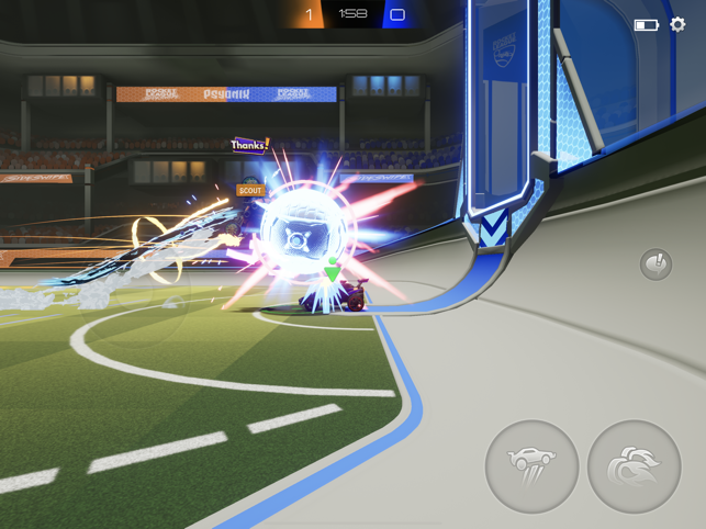 צילום מסך של Rocket League Sideswipe