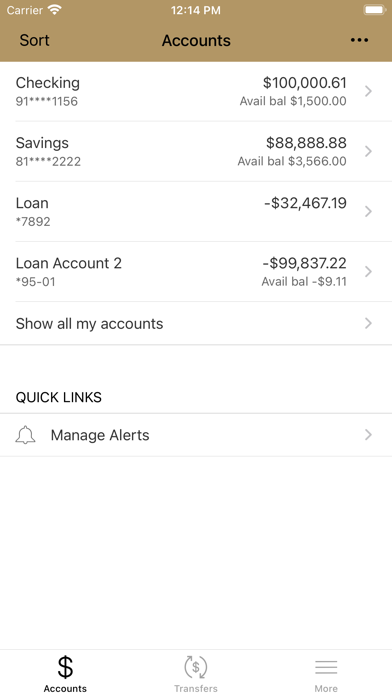 Bedford Federal Mobile Screenshot