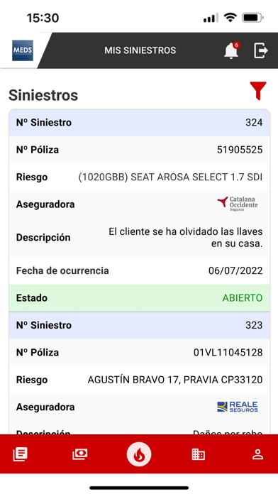 MEDS Seguros Screenshot
