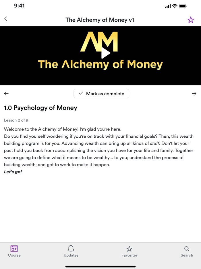 Alchemy of Money
