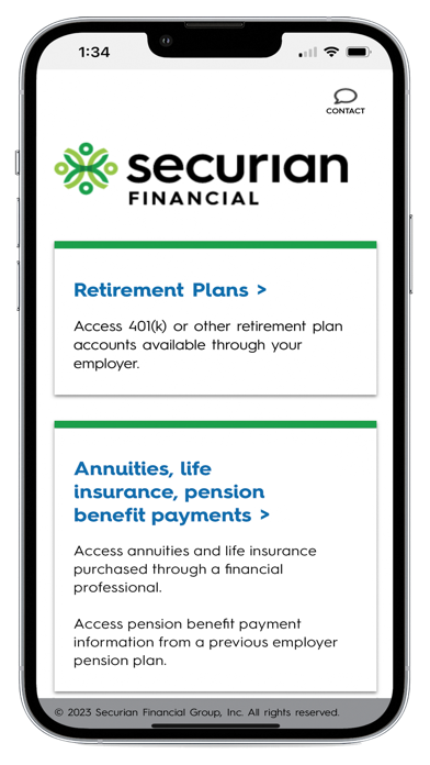 Securian Financial Screenshot