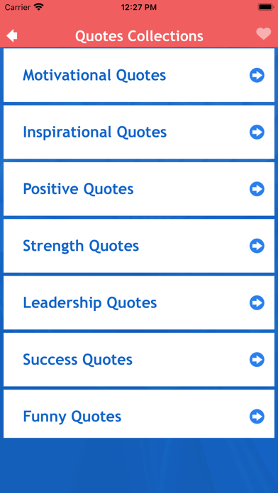 Motivational Quotes Notifier Screenshot