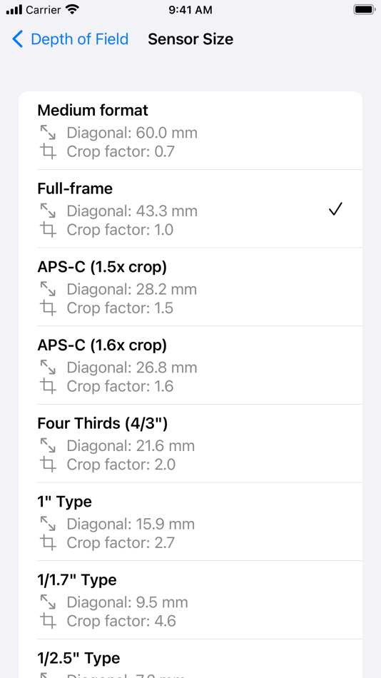 #3. Depth of Field Estimator (macOS) 由: Malte Jan Michael Gurgel