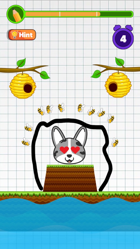 #4. Save The Dog Game (iOS) 由: Ubaid Alwani