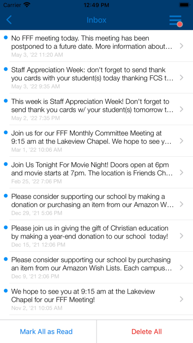 Friends Christian School Screenshot