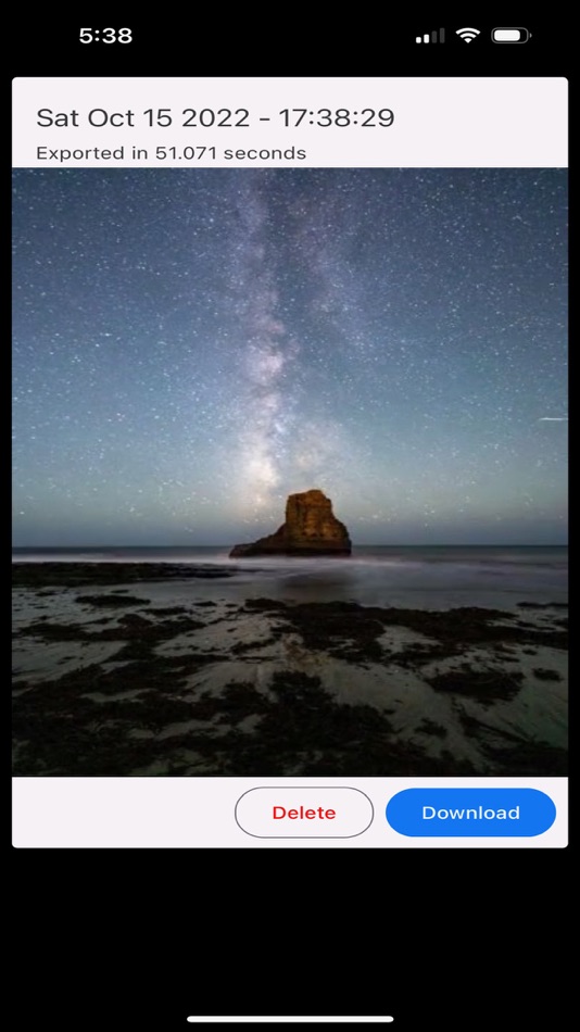 #3. Timelapse Editor (iOS) Podle: Matthew Reiss