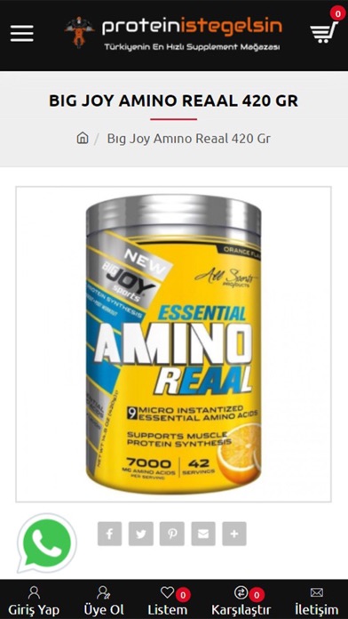 Proteinistegelsin Screenshot