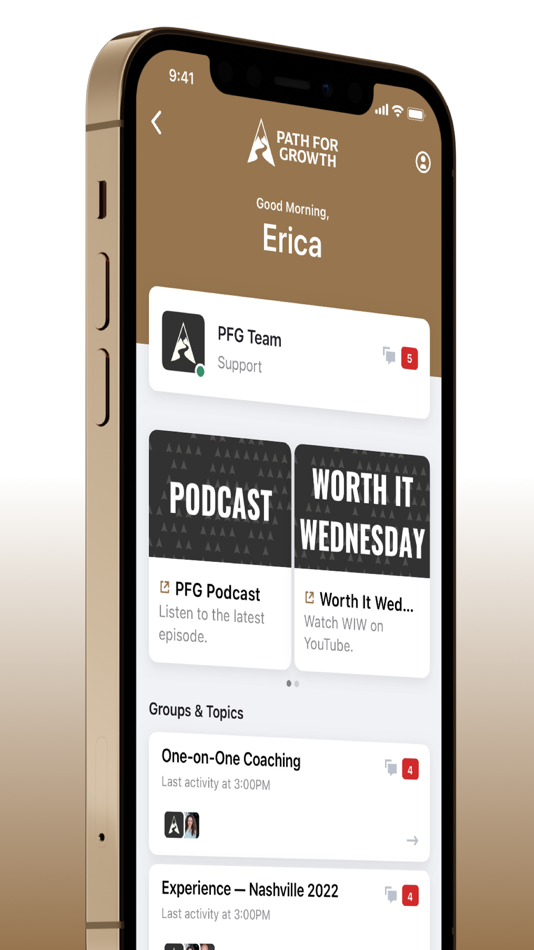 #1. Path for Growth Coaching (iOS) بواسطة: Path for Growth LLC