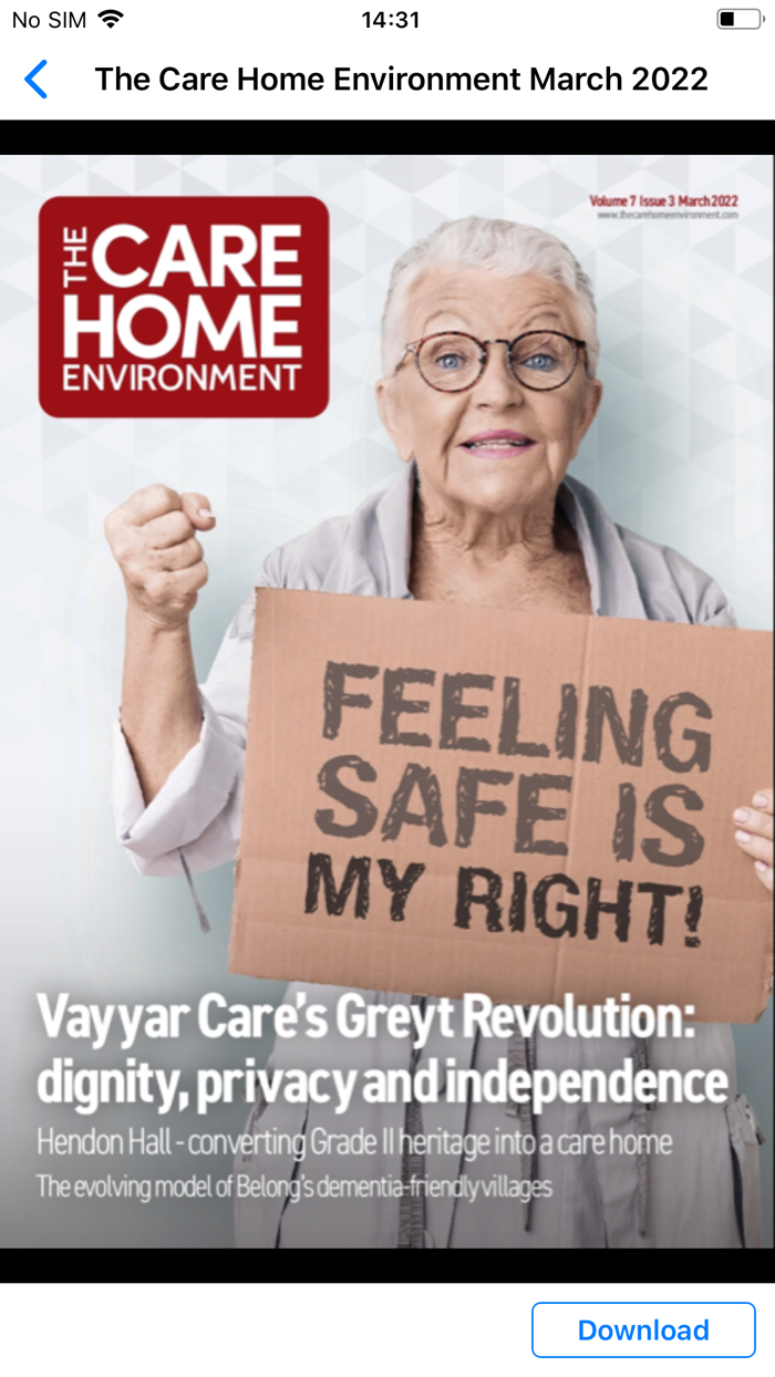 The Care Home Environment