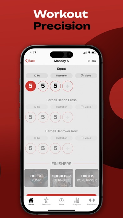 5x5 Workout – Strong Lift Plan Screenshot