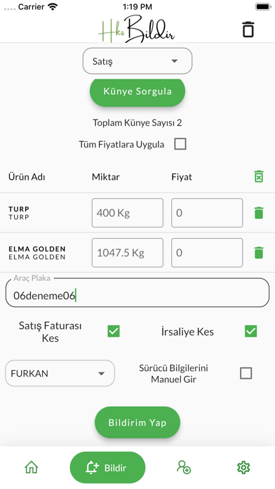 Hks Bildir Screenshot