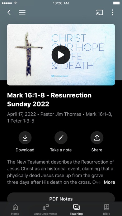 The Village Chapel - Nashville Screenshot 3 - AppWisp.com