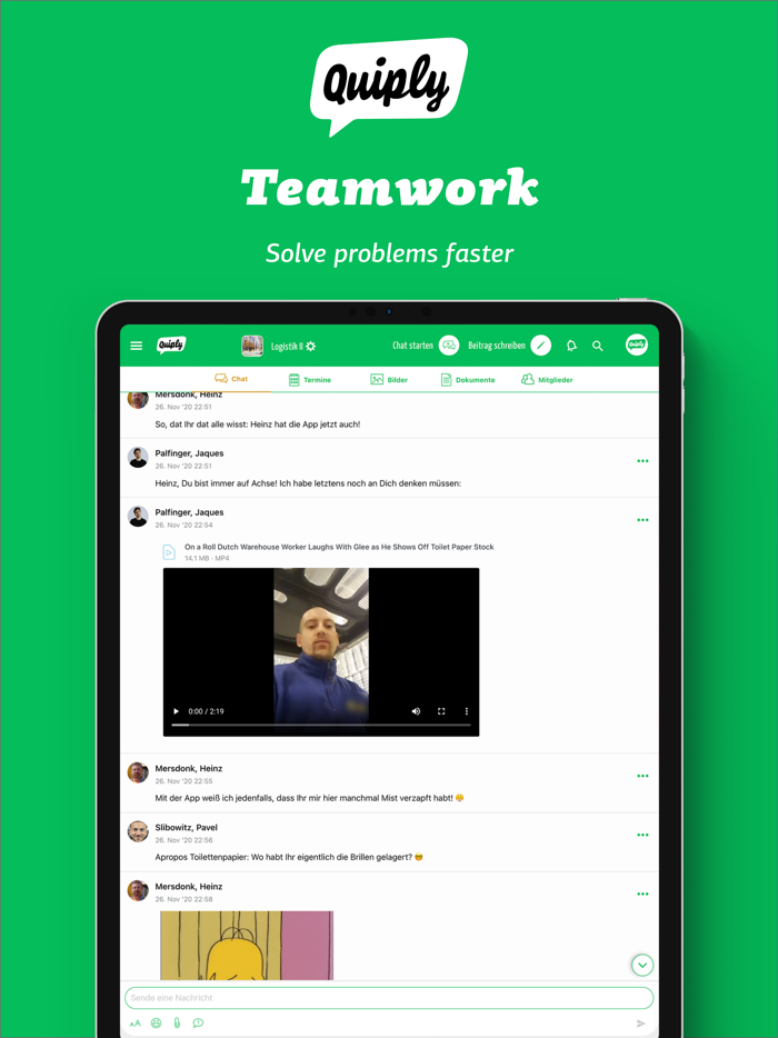 Quiply - The Employee App