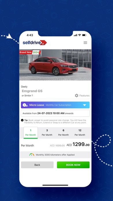 Screenshot #3 pour SelfDrive - Car Rental
