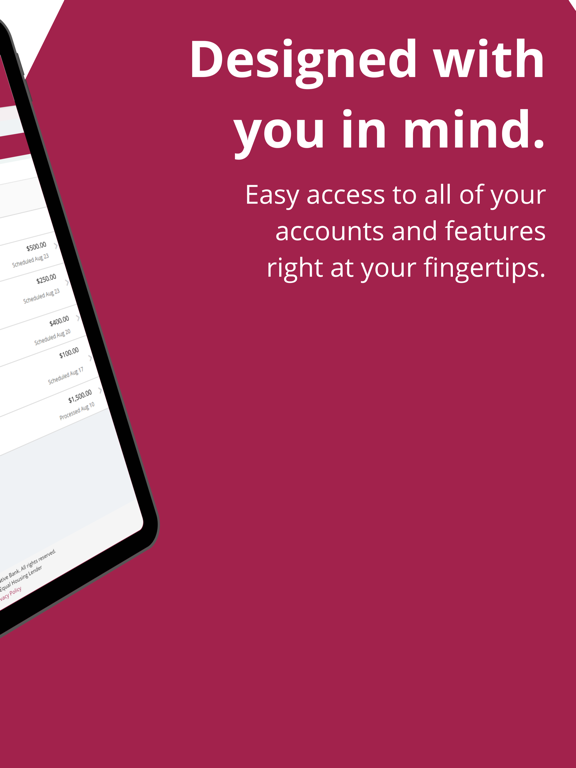Methuen Co-operative Bank iPad screenshot 2 - Finance app