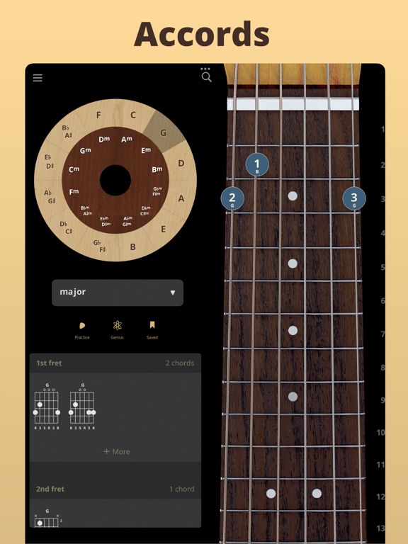 Screenshot #4 pour Les Accords de Guitare