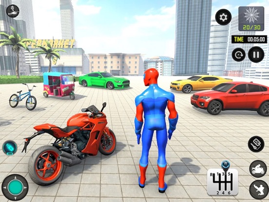Spider Rope Hero Man Games
