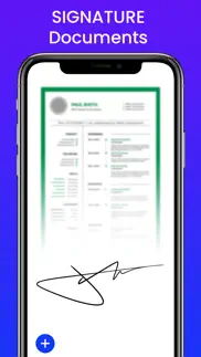 signature maker doc scanner iphone screenshot 1